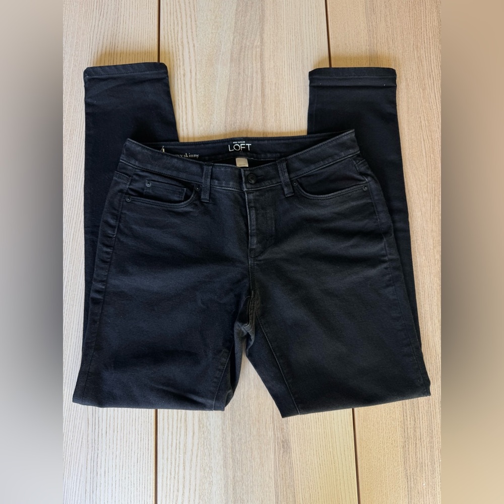 Black jeans Ann Taylor loft
